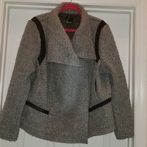 Lane Bryant Wool Gray Coat